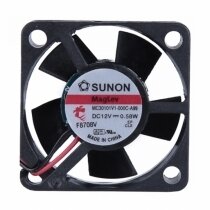Sunon MC30101V1-000C-A99 DC 12V 0.58W 2 Wires Axial Cooling Fan