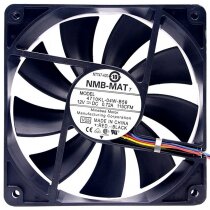 NMB 4710KL-04W-B56 DC 12V 0.72A 2 Wires / 3 Wires / 4 Wires Axial Cooling Fan