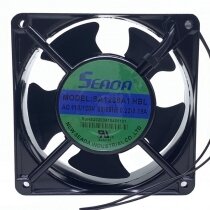 SEADA SA1238A1HBL AC 110/120V 0.22/0.19A 2 Wires Axial Cooling Fan