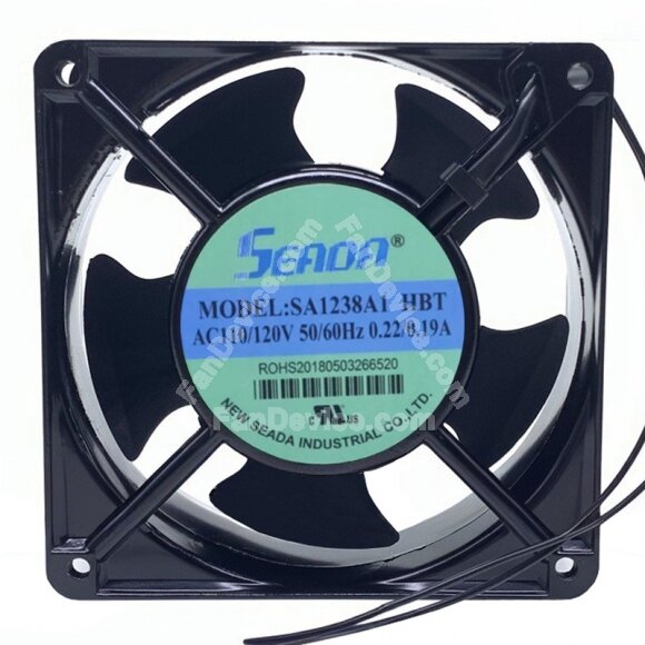 SEADA SA1238A1HBT AC 110/120V 0.22/0.19A 12038 Axial Cooling Fan