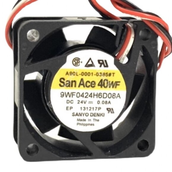 Sanyo Denki San Ace 40WF 9WF0424H6D08A DC 24V 0.08A 4020 Axial Cooling Fan