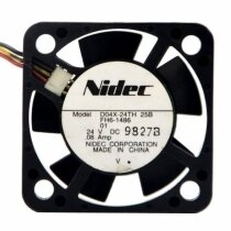 Nidec D04X-24TH DC 24V 0.08A 2 Wires / 3 Wires Axial Cooling Fan
