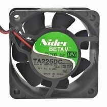 Nidec TA225DC M34418-55 DC 12V 0.28A 6025 Axial Cooling Fan