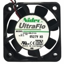 Nidec U40X12MLZ7-51 DC 12V 0.05A 4010 Axial Cooling Fan