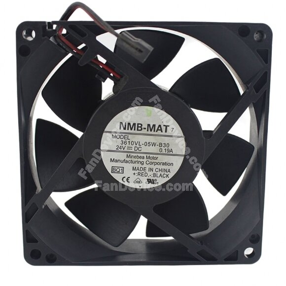 NMB-MAT 3610VL-05W-B30 DC 24V 0.19A 9025 Axial Cooling Fan
