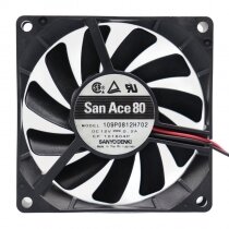 Sanyo Denki San Ace 80 109P0812H702 DC 12V 0.2A 8015 Axial Cooling Fan