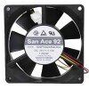 Sanyo Denki San Ace 92 109P0924H4D04 DC 24V 0.12A 9025 Axial Cooling Fan