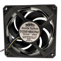 Servo Centle Typhon D1225X14BXCPA41 DC 13.6V 0.087A 12025 Axial Cooling Fan