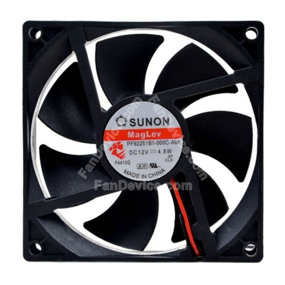 Sunon Maglev PF92251B1-000C-A99 DC 12V 4.8W 9225 Axial Cooling Fan