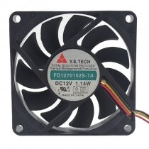 Y.S.TECH FD1270152S-1A DC 12V 1.14W 7015 Axial Cooling Fan
