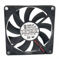 Young Lin DFS801512M DC 12V 1.7W 8015 Axial Brushless Cooling Fan