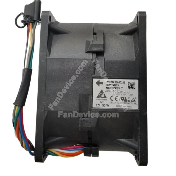 Delta TGA0812DS DC 12V 3.40A 8056 Brushless Axial Cooling Fan