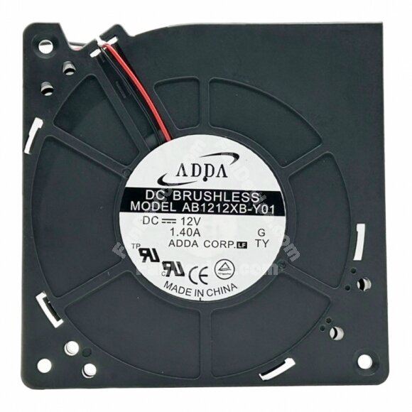 ADDA AB1212XB-Y01 DC 12V 1.40A 12032 Brushless Blower Cooling Fan