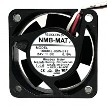 NMB-MAT 1608KL-05W-B49 DC 24V 0.10A 4020 Axial Cooling Fan