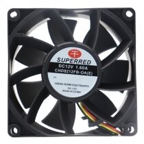SuperRed CHD9212FB-OA(E) DC 12V 1.60A 9238 Axial Cooling Fan
