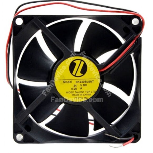 Nidec DK2408USNT DC 24V 0.20A 8025 Axial Cooling Fan