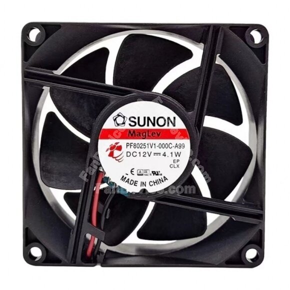 Sunon PF80251V1-000C-A99 DC 12V 4.1W 2 Wires / 3 Wires / 4 Wires Axial Cooling Fan