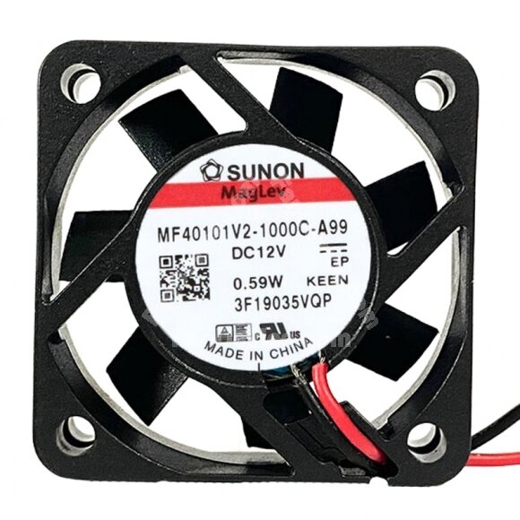 Sunon Maglev MF40101V2-1000C-A99 DC 12V 0.59W 4010 Axial Cooling Fan