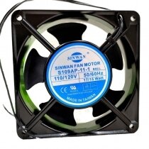 SINWAN S109AP-11-1 AC 110/120V 17/15W 2 Wires Axial Cooling Fan