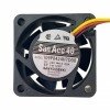 Sanyo Denki 109P0424H7D08 DC 24V 0.08A 3 Wires Axial Cooling Fan
