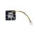 Sanyo Denki 109P0424H7D08 DC 24V 0.08A 3 Wires Axial Cooling Fan