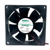 Nidec U80T12MS6A7-58 DC 12V 0.24A 2 Wires / 3 Wires / 4 Wires Axial Cooling Fan