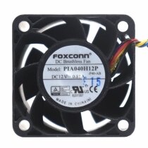 Foxconn PLA040H12P 12V 0.81A 4028 Axial DC Brushless Cooling Fan