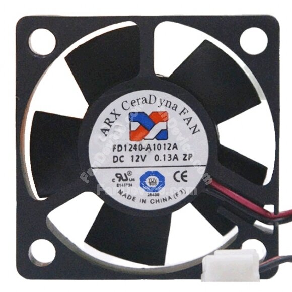 ARX FD1240-A1012A DC 12V 0.13A 4010 Axial Cooling Fan