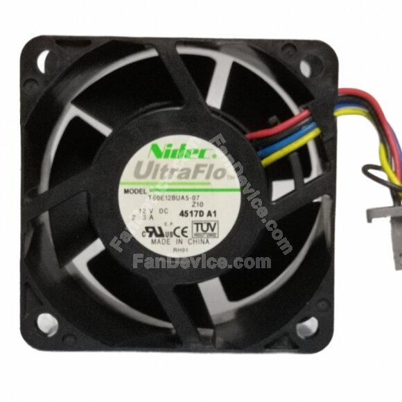 Nidec UltraFlo T60E12BUA5-07 DC 12V 2.3A 6038 Axial Cooling Fan