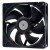 Bi-Sonic BP922524H C1 DC 24V 0.18A 2 Wires Brushless Axial Cooling Fan