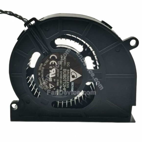 Delta BUB0712HF DC 12V 0.86A Brushless Blower Laptop Cooling Fan