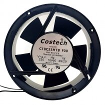 COSTECH C18C23HTB AC 230V 29W Ball Bearing Thermal Protected Axial Cooling Fan