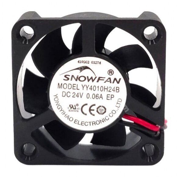 SNOWFAN YY4010H24B DC 24V 0.06A 4010 Axial Cooling Fan
