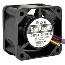Sanyo Denki 109P0412H3D053 DC 12V 0.195A Axial Cooling Fan