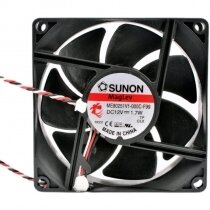 Sunon ME80251V1-000C-F99 DC 12V 1.7W 2 Wires / 3 Wires Axial Cooling Fan