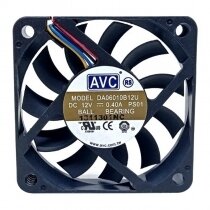 AVC DA06010B12U DC 12V 0.40A 2 Wires / 3 Wires / 4 Wires Axial Cooling Fan