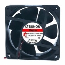 Sunon MEC0382V2-000C-A99 DC 24V 5.4W 2 Wires Axial Cooling Fan