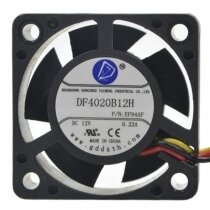 DF4020B12H DC 12V 0.22A 2 Wires / 3 Wires / 4 Wires Axial Cooling Fan