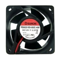 Sunon PE60251B3-000C-A99 DC 12V 2.37W 2 Wires Axial Cooling Fan