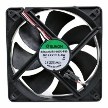 SUNON EEC0252B1-000U-F99 DC 24V 5.0W 2 Wires / 3 Wires Axial Cooling Fan