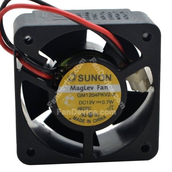 SUNON GM1204PKV2-A DC 12V 0.7W 2 Wires Axial Cooling Fan