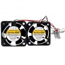 Sanyo Denki San Ace 40WF 9WF0424H6D03A A90L-000-0385#C DC 24V 0.08A Axial Cooling Fan