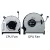 CPU & GPU Fan for DELL Insprion 15-7590 7591 P83F 0MPHWF 0861FC