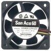 Sanyo 109R0612P4J03 12V 0.47A 4 Wires Axial Cooling Fan