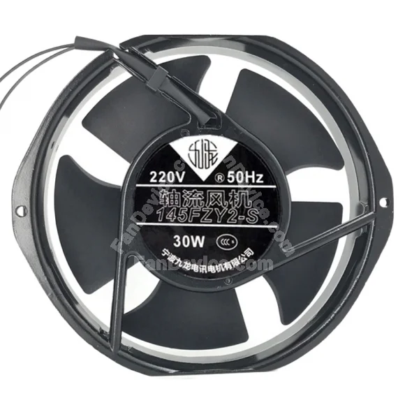 JIULONG 145FZY2-S 220V 30W 2 Wires Axial Cooling Fan