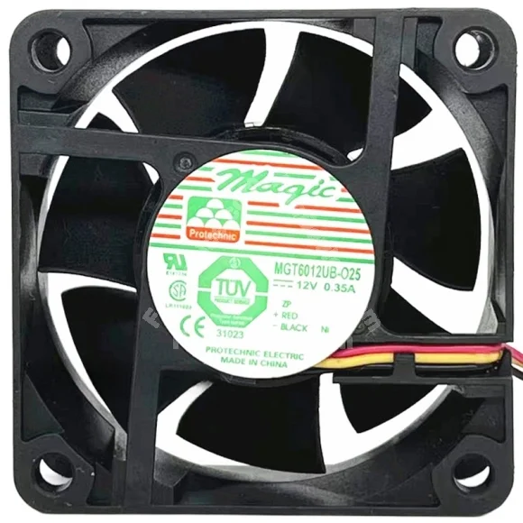 Magic MGT6012UB-O25 12V 0.35A 2 / 3 Wires Cooling Fan