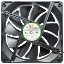 HONGHUA HA13525H12SF-Z 12V 0.50A 2 Wires Axial Cooling Fan