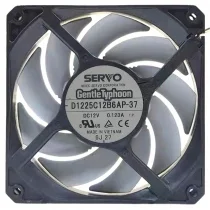 Servo D1225C12B6AP-37 12V 0.123A 3 Wires Axial Cooling Fan