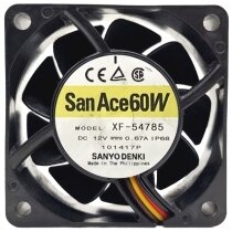 Sanyo XF-54785 12V 0.67A 4 Wires IP68 Waterproof Cooling Fan