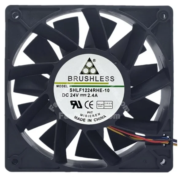 SHLF SHLF1224RHE-10 24V 2.4A 4 Wires Axial Cooling Fan